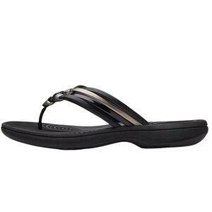 NWT Clarks Cloudsteppers Flip-Flop Sandals, size 7